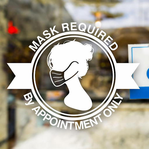 Mask required window decal from etsy