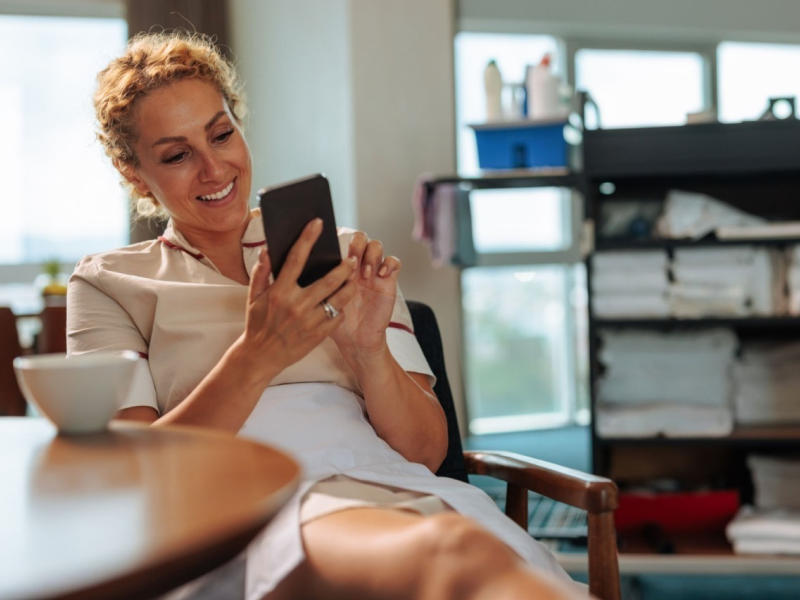 hotel employee digital tipping