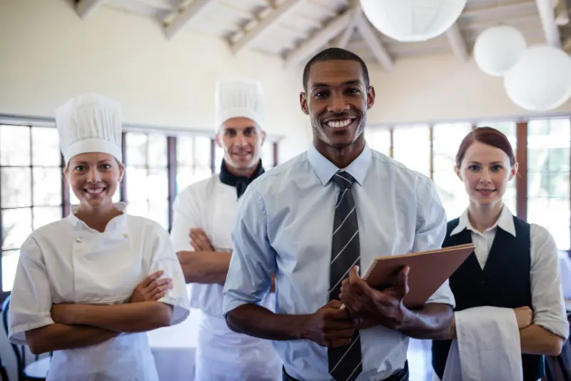 hotel restaurant staff